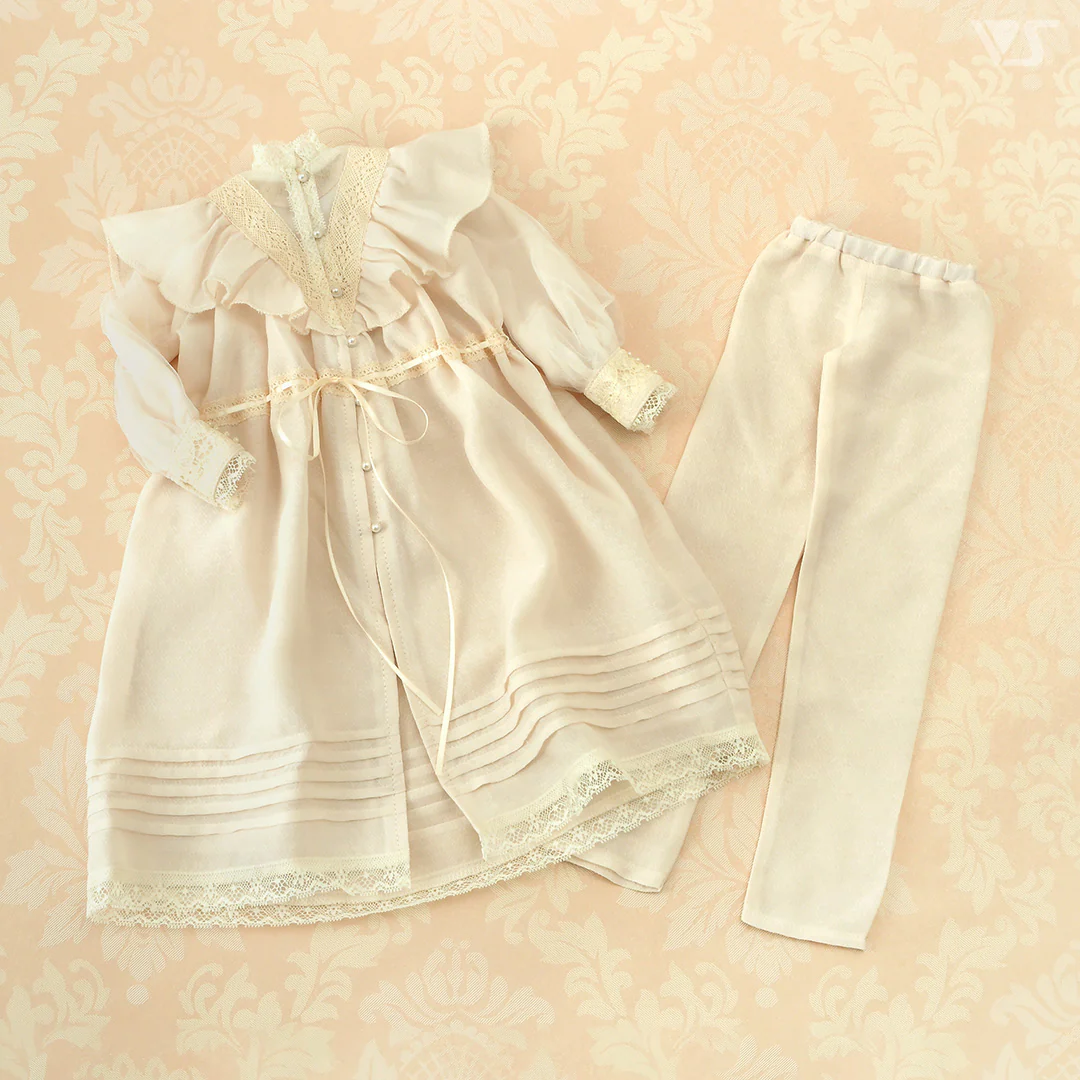 Ruffle Yoke Blouse Set - Image 9