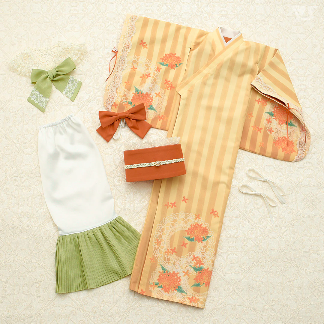 Flower Kimono Maiden (Orange Osmanthus) - Image 8