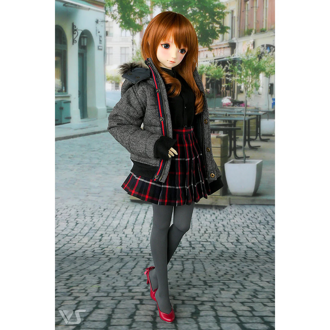 Oversized Down Jacket (Gray) - Image 3