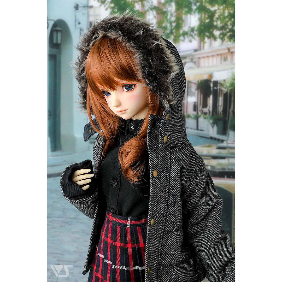 Oversized Down Jacket (Gray) - Image 4