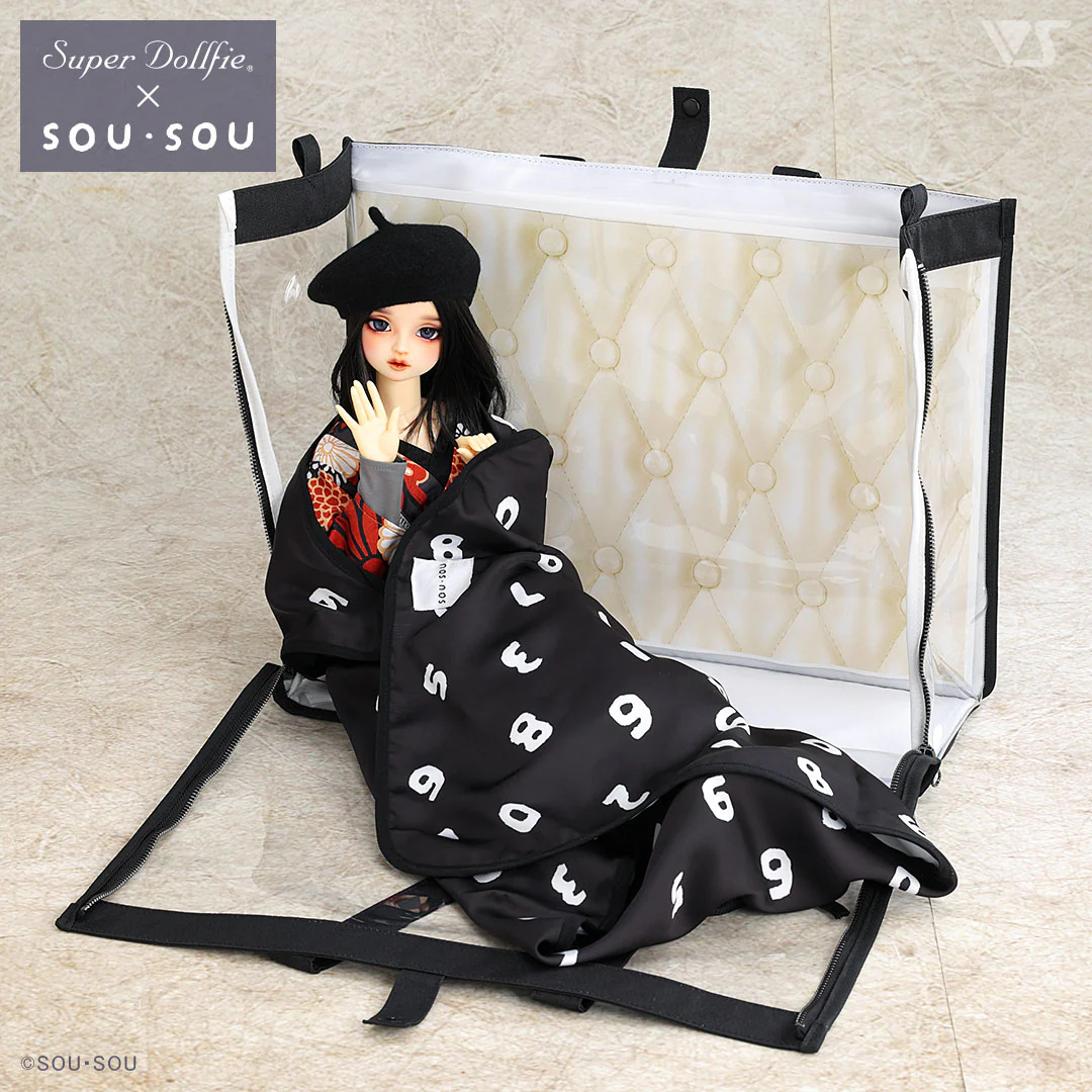 SOUSOU SO-SU-U Pattern Wrapping Blanket for Dollfie - Image 3